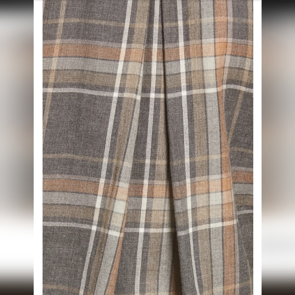 BP Plaid Tie Front Top Xs - Picture 6 of 13